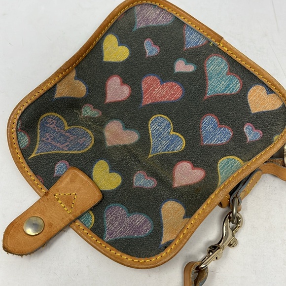 DOONEY & BOURKE COLORFUL HEARTS WRISTLET WITH HEART CHARM Made in USA - Picture 14 of 14